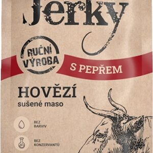 Jihočeské jerky 20 g - hovězí s pepřem