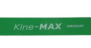 Kine-max mini loop resistance band kit posilovací guma - medium zelená