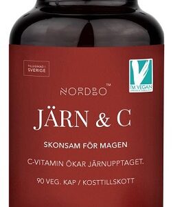 Nordbo järn & c (železo a vitamín c) 90 kapslí