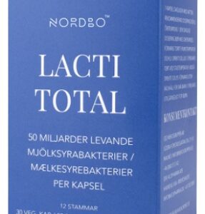 Nordbo lacti total (probiotika) 30 kapslí