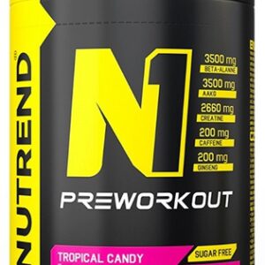 Nutrend n1 pre-workout 510 g - tropical candy