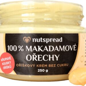 Nutspread 100% ořechové máslo 250 g - makadamové ořechy