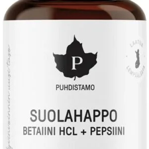 Puhdistamo betain hcl 60 kapslí
