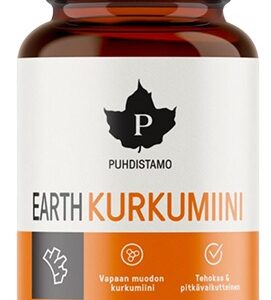 Puhdistamo earth kurkumiini 60 kapslí