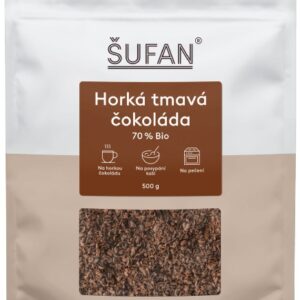 Šufan čokoláda 500 g - tmavá čokoláda