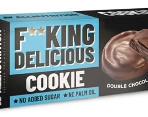 Allnutrition f**king delicious cookie 128 g - dvojitá čokoláda