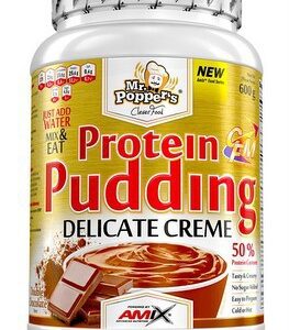 Amix protein pudding delicate creme 600 g - čokoláda