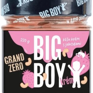 Big boy grand zero jahoda - kešu krém s jahodami 220 g