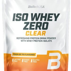 Biotechusa iso whey zero clear 1000 g - peach ice tea