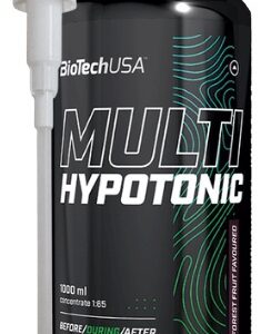 Biotechusa multi hypotonic drink 1000ml + dávkovač zdarma - citron