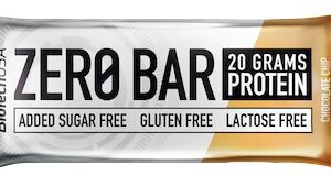 Biotechusa zero bar 50 g - čokoláda chip cookies