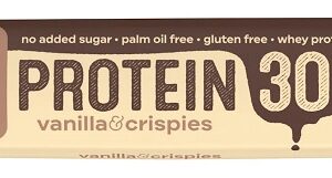 Bombus protein 30% 50 g - vanilka/křupinky