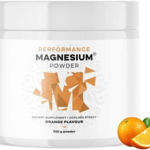 Brainmax performance magnesium powder 550 g - pomeranč