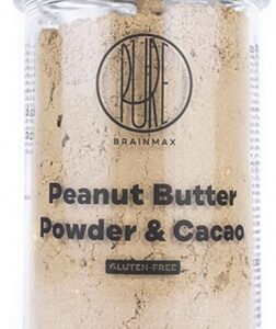 Brainmax pure arašídové máslo v prášku 200 g - kakao