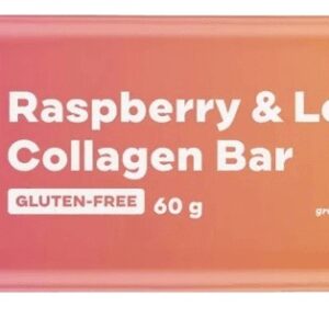 Brainmax pure collagen bar kolagenová tyčinka 60 g - malina a citron