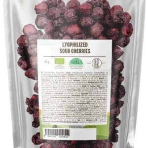 Brainmax pure lyofilizované ovoce 45 g - višně bio