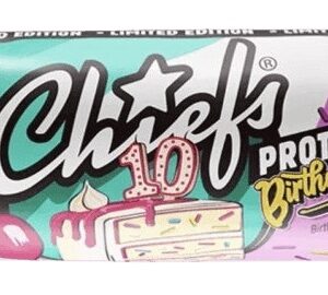 Chiefs protein bar 55 g - birthday cake