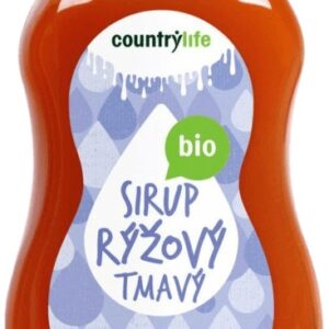 Country life bio sirup rýžový tmavý 250 ml prošlé dmt 11.9.2025
