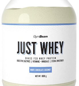 Gymbeam protein just whey 1000 g - bílá čokoláda/kokos