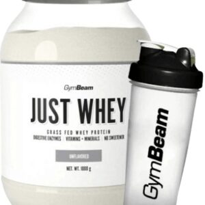 Gymbeam protein just whey 2000 g + šejkr blend bottle 700 ml zdarma