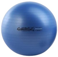 Ledragomma gymnastik ball maxafe 75 cm - modrá