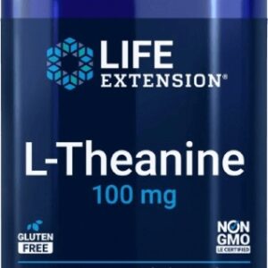 Life extension l-theanine 100 mg 60 kapslí