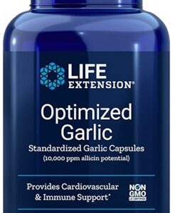 Life extension optimized garlic 200 kapslí