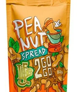 Lifelike 2gogo 80 g - peanut spread (arašídy jemné)