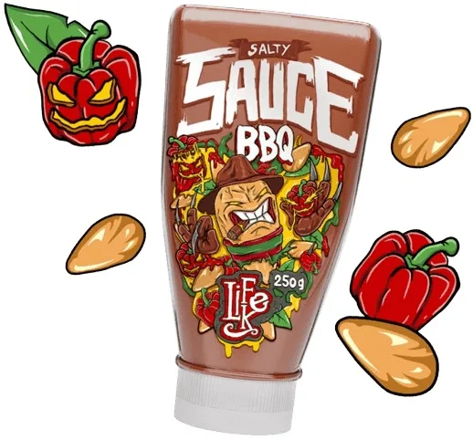 Lifelike salty sauce 250 g - bbq