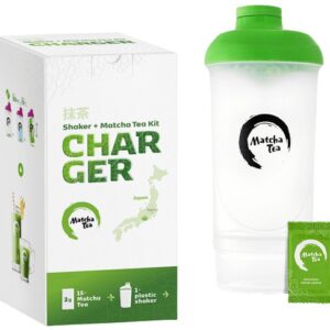 Matcha tea charger z500 šejkr + 15x2g matcha tea