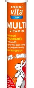 Maxi vita kids multivitamin 20 šumivých tablet