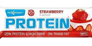 Maxsport protein bar 50 g jahoda