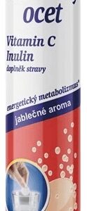 Medpharma jablečný ocet + vit.c + inulin 20 šumivých tablet