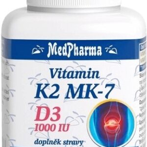 Medpharma vitamin k2 mk-7 + d3 1000 iu 107 tablet