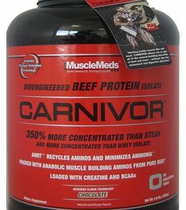 Musclemeds carnivor beef protein 2038 g - čokoláda/arašídové máslo