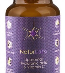 Naturlabs liposomální kyselina hyaluronová + vitamín c 30 kapslí