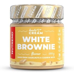 Nutrend denuts cream 250 g white brownie