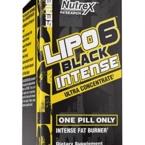Nutrex lipo 6 black intense ultra concentrate 60 kapslí