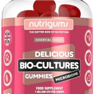 Nutrigums bio-cultures microbiome 60 gummies