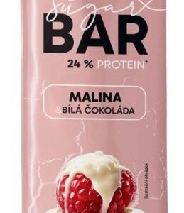 Passion nutrition protein bar low sugar 55 g - malina/bílá čokoláda