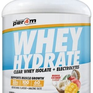 Per4m clear whey isolate + electrolytes 1800 g - mango/ kokos