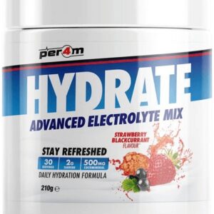 Per4m hydrate electrolyte mix 210 g - strawberry blackcurrant
