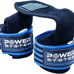 Power system fitness gripy lift and pull up grips