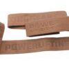 Power system posilovací kožené trhačky leather lifting straps