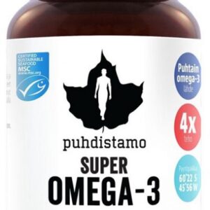 Puhdistamo super omega 3 60 kapslí