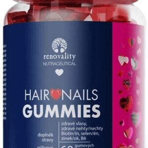 Renovality hair & nails 60 gummies