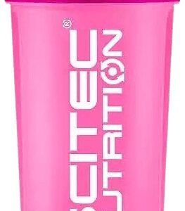 Scitec šejkr 700 ml - neonově růžová