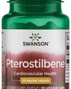 Swanson pterostilbene 50 mg 30 kapslí