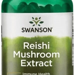 Swanson reishi mushroom extract 500 mg 90 kapslí