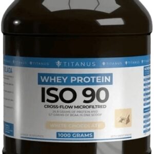 Titánus whey isolate 90 1000g - vanilka